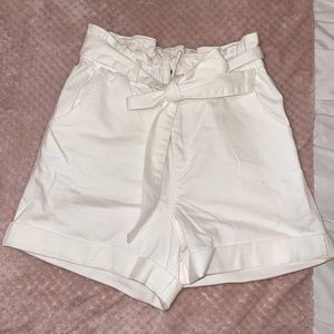 H&M White Jean Shorts